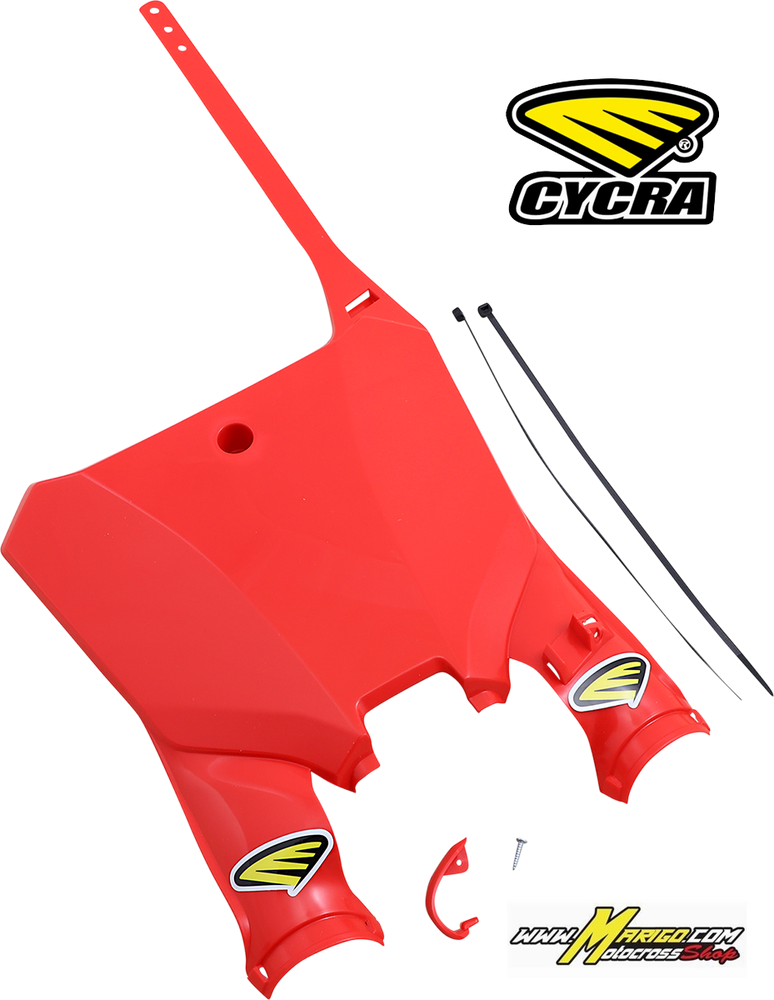 Scheda Di Protezione Per Honda CRF250R/450R 2013-2016 - Copertura Carenatura Laterale, Rosso - Foto 4