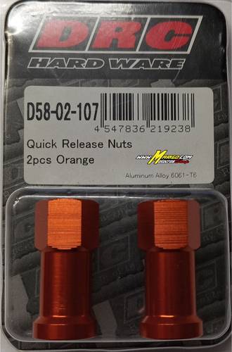 1a - DADO  DRC - FERMA CERCHIONE  colore ARANCIONE  cod. D58-02-107