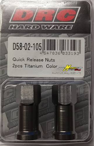 1a - DADO  DRC - FERMA CERCHIONE  colore TITANIUM  cod. D58-02-105