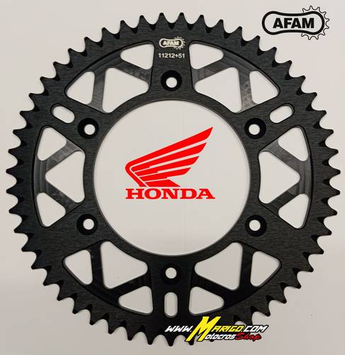 12a  Corone  AFAM  HONDA  in ergal autopulenti AFAM   Anodizzazione dura    cod. A11212. xx  1984 - 2025