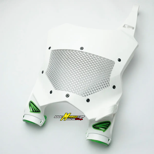 CYCRA STADIUM # PLATE VENTED KX 450 '16- WHITE cod. 05204400 / 1CYC-0705-30-VT