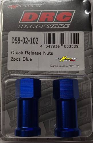 1a - DADO  DRC - FERMA CERCHIONE  colore BLU  cod. D58-02-102