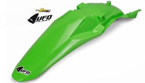 4F - PARAFANGO POSTERIORE  KXF 250  2025 - 2025 - KXF 450  2024 - 2025  VERDE   cod. KA04759 026