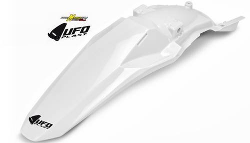 4F - PARAFANGO POSTERIORE  KXF 250  2025 - 2025 - KXF 450  2024 - 2025  BIANCO   cod. KA04759 047