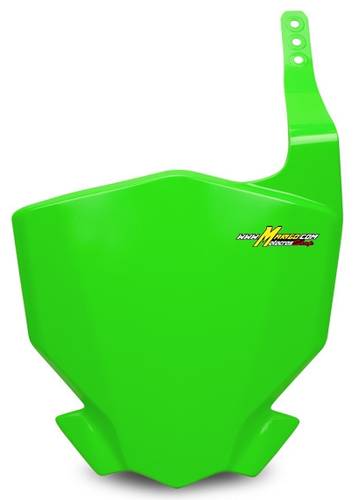 2c - portanumero anteriore   KX 85 2026-2027          cod. KA04775 VERDE FLUO (AFLU)