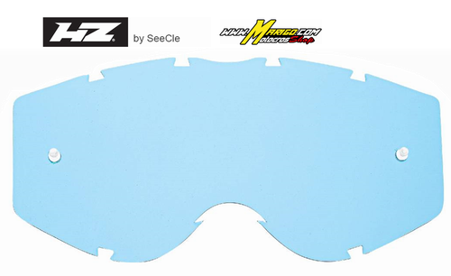 3a - Lente di ricambio blu compatibile per occhiale/maschera Progrip 3303 Vista (Cod. SE-41C134-HZ)