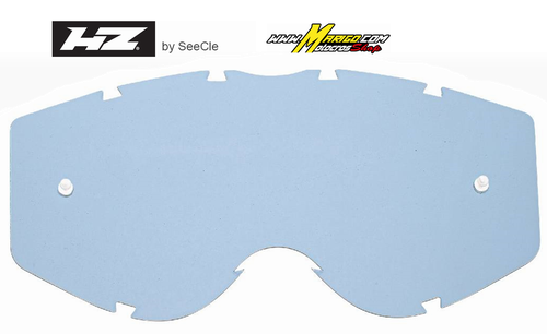 3a - Lente di ricambio fumè compatibile per occhiale/maschera Progrip 3303 Vista (Cod. SE-41C120-HZ)