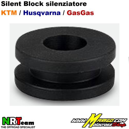 Silent Block - Gommino Silenziatore KTM / Husqvarna / GasGas    -    OX-40931