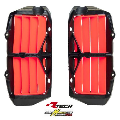 153 - GRIGLIE RADIATORE RINFORZATE MAGGIORATE  ARANCIO NEON  cod. R-GRKTMAN0019