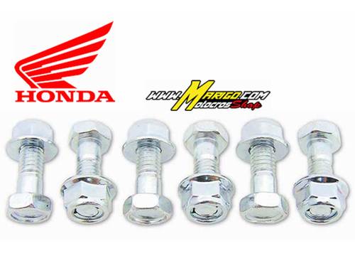 1c - KIT VITERIA REPLICA ORIGINALE  KIT VITI FRENO PER HONDA CR-CRF ZINCATO  cod. 2009HRTR