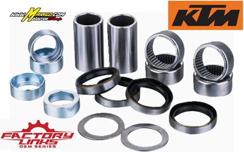 REVISIONE FORCELLONE   KTM  FACTORY LINKS # NEW #