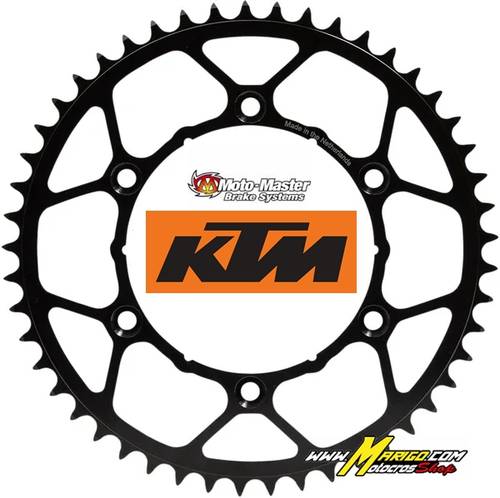 1f - CORONA ACCIAIO MOTOMASTER  KTM   125cc / 500cc   passo 520