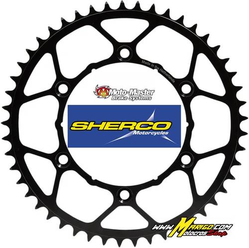 1l - CORONA ACCIAIO MOTOMASTER SHERCO    125cc / 500cc     2014 - 2025 passo 520