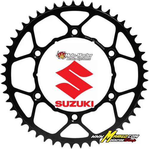 1d - CORONA ACCIAIO MOTOMASTER SUZUKI   125cc / 500cc    passo 520