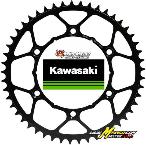 1b - CORONA  ACCIAIO MOTOMASTER  KAWASAKI   125cc / 500cc    passo 520