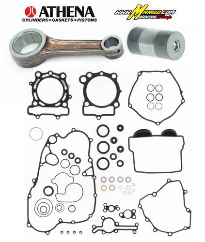 1a - Biella con Serie Guarnizioni Motore completa per revisione motore KAWASAKI KX 4T 250 cc 2025/2027   Codice: PB322111