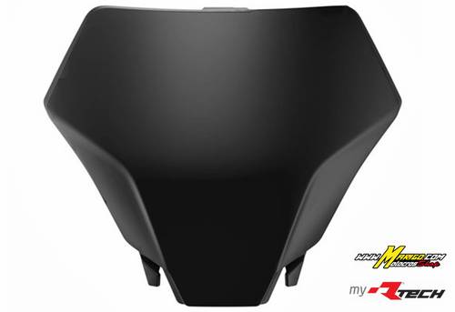 1e - TABELLA ANTERIORE PORTANUMERO GASGAS  MC85 2025 - 2026  NERO cod. R-TBGASNR0885