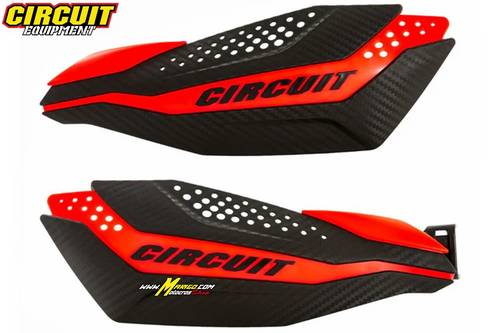Dakar Universal Handguards Red  cod. 2DA CAR/FRD