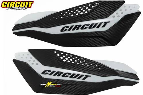Dakar Universal Handguards White  cod. 2D2 CAR/WH