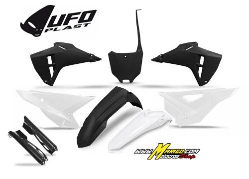 1 - Full Kit Plastiche Honda CRF 250R (2025 - 2026) - CRF 450R (2025 - 2026) BIANCO/NERO cod. HOKIT127F XXX