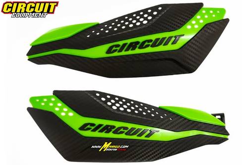 Dakar Universal Handguards Green  cod. 2D7 CAR/GN