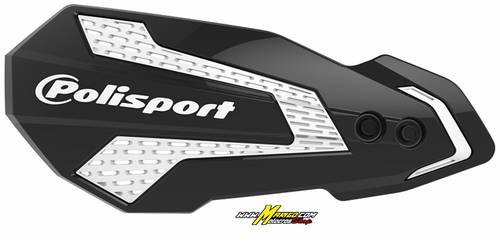Paramani MX FLOW nero/bianco HONDA  CR 125/250  2002 - 2007 CRF 250 2004 - 2025 CRF 450 2009 - 2020 cod. P8308200019