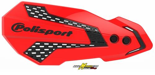 Paramani MX FLOW rosso cr04/nero HONDA  CR 125/250  2002 - 2007 CRF 250 2004 - 2025 CRF 450 2009 - 2020 cod. P8308200021