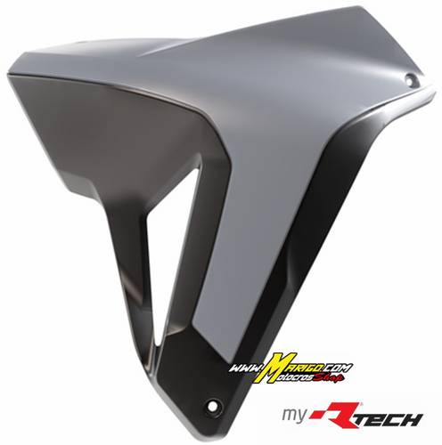 3b - CONVOGLIATORI  HONDA TRANSALP 750 2023 - 2025  GRIGIO CHIARO-NERO     cod. R-CVALPGRNR24