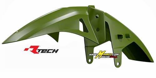 2 - PARAFANGO ANTERIORE BASSO VERDE MILITARE  HONDA	TRANSALP	750	2023 - 2025  cod. R-PAT7VN00L24