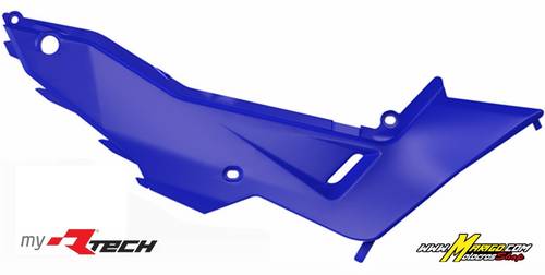 4c - TABELLE LATERALI CENTRALI  HONDA TRANSALP 750  2023 - 2025  BLU HRC  cod. R-FILCALPBL24