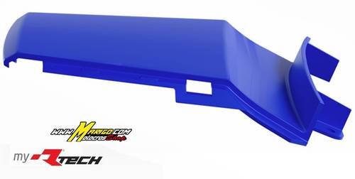 4e - PARAFANGO POSTERIORE   HONDA TRANSALP 750  2023 - 2025  BLU HRC   cod. R-PPALPBL0024