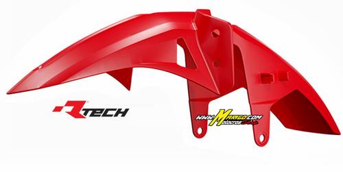 2 - PARAFANGO ANTERIORE BASSO  ROSSO  HONDA	TRANSALP	750	2023 - 2025  cod. R-PAT7RS00L24