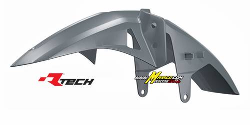 2 - PARAFANGO ANTERIORE BASSO  GRIGIO CHIARO  HONDA	TRANSALP	750	2023 - 2025  cod. R-PAT7GR00L24