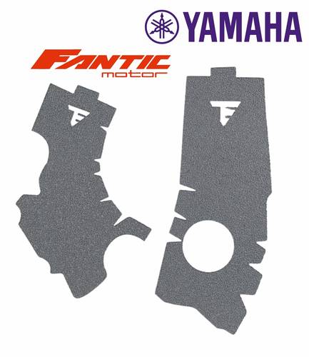 1b - TVE Frame grip grigio FANTIC XE - XX 125 125 250  2021 - 2026 # XX 250  2022 - 2026  YAMAHA  YZ 125/250 2005 - 2026  cod. TVE0007