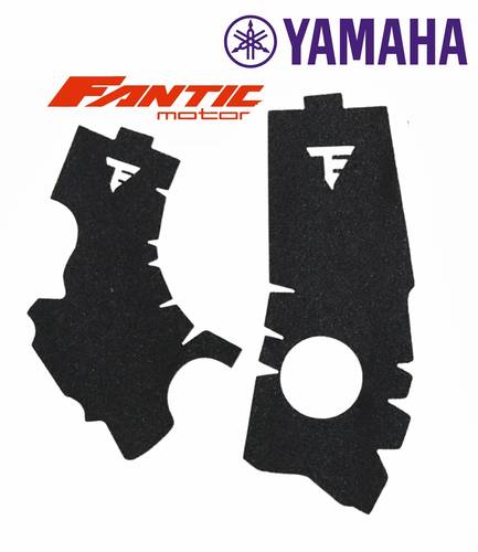 1b - TVE Frame grip nero FANTIC XE - XX 125 125 250  2021 - 2026 # XX 250  2022 - 2026  YAMAHA  YZ 125/250 2005 - 2026  cod. TVE0008