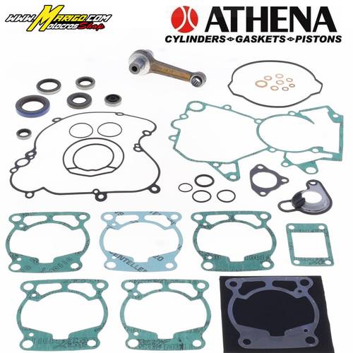 1a - KTM SX 65 cc 2024/2027   Biella con Serie Guarnizioni Motore completa per revisione motore Cod.  PB322100