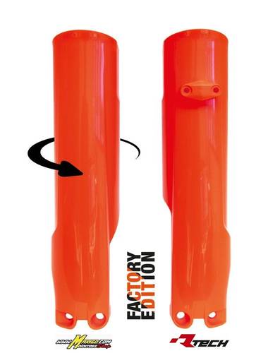 152 - Parasteli Factory avvolgenti, con una più ampia superficie di protezione rispetto agli originali.  ARANCIO FLUO  cod. R-PSKTMAN0093