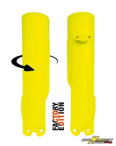 113 - PARASTELI FORCELLA FACTORY  EDITION  GIALLO NEON  TC/FC/TX/FX 125-150-250-300-350-450-501 2023-2024  cod. R-PSKTMGF0093