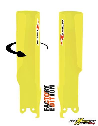 113 - PARASTELI FORCELLA FACTORY  EDITION  GIALLO NEON  TC/FC/TX/FX 125-150-250-300-350-450-501 2023-2024  cod. R-PSKTMGF0093
