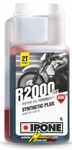 4d - R2000 RS a Base Sintetica 2T alla Fragola (1lt)  Olio Miscela   cod. 409721000