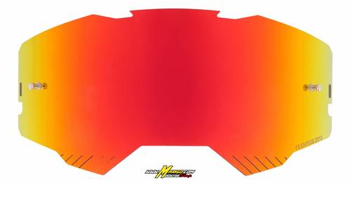 4c - LENTE A SPECCHIO GOGGLE VULCAN  ROSSO	cod. 0027513.110