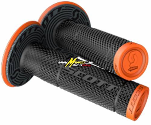 Manopole SCOTT SX II + donut  orange/black cod. 219624