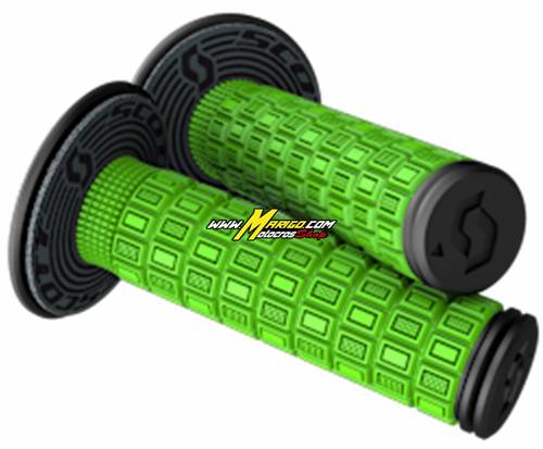 Manopole SCOTT Mellow + donut - neon green/black cod. 269305