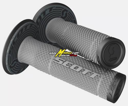 Manopole SCOTT SX II + donut  grey/black cod. 219624