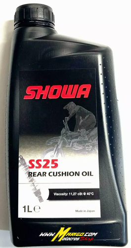 3 - SS25  Olio ammortizzatore   SHOWA FRONT FORK OIL SS25  11,7 cSt a 40° (104 °F)   cod. F500LUB30006