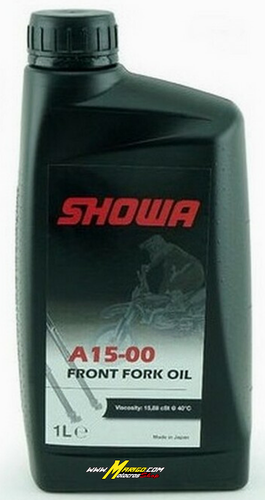 1 - A1500  Olio forcella   SHOWA FRONT FORK OIL A1500    15,88 cSt a 40° (104 °F) nel colore arancione   cod. 36080022 / L598A15001