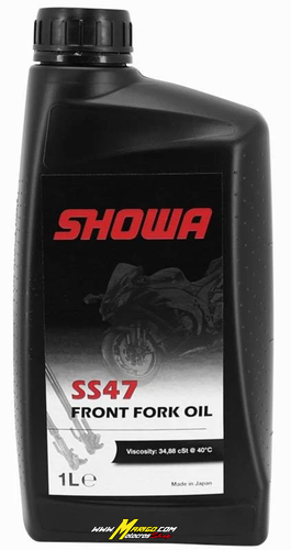 2 - SS47  Olio forcella   SHOWA FRONT FORK OIL SS47  34,9 cSt a 40° (104 °F)   cod. 36090179 / L598047001