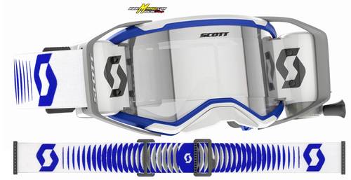 Maschera SCOTT Prospect 2.0 WFS Montatura:  doppler white/blue  Lente:  clear works  ID prodotto:  4214748208113
