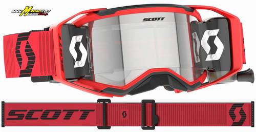 Maschera SCOTT Prospect 2.0 WFS Montatura:  red/black  Lente:  clear works  ID prodotto:  421474