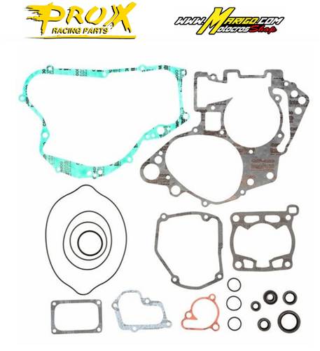 1 - Serie guarnizioni motore RM 125 2001-2003 PROX paraoli motore compresi NON sono compresi i paraoli dell’albero motore cod. PX34.3221